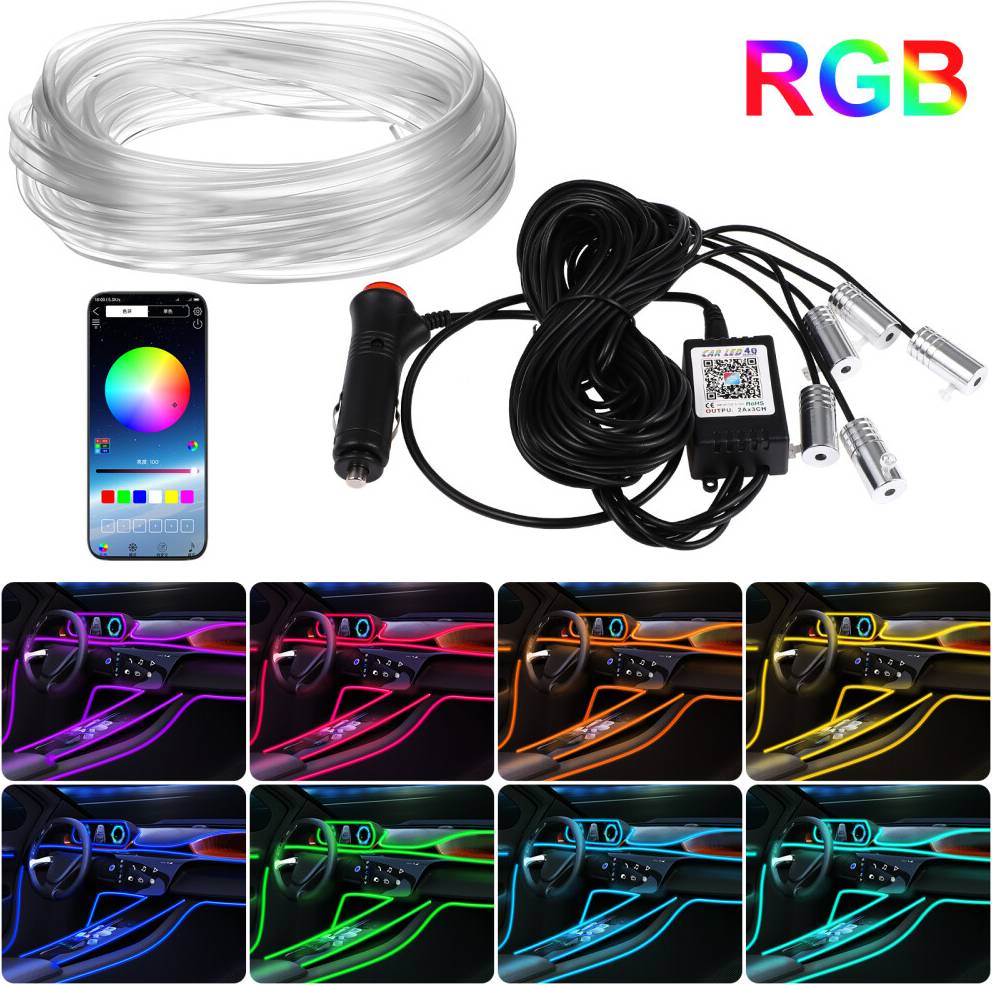 6m Rgb Led Interior Trim