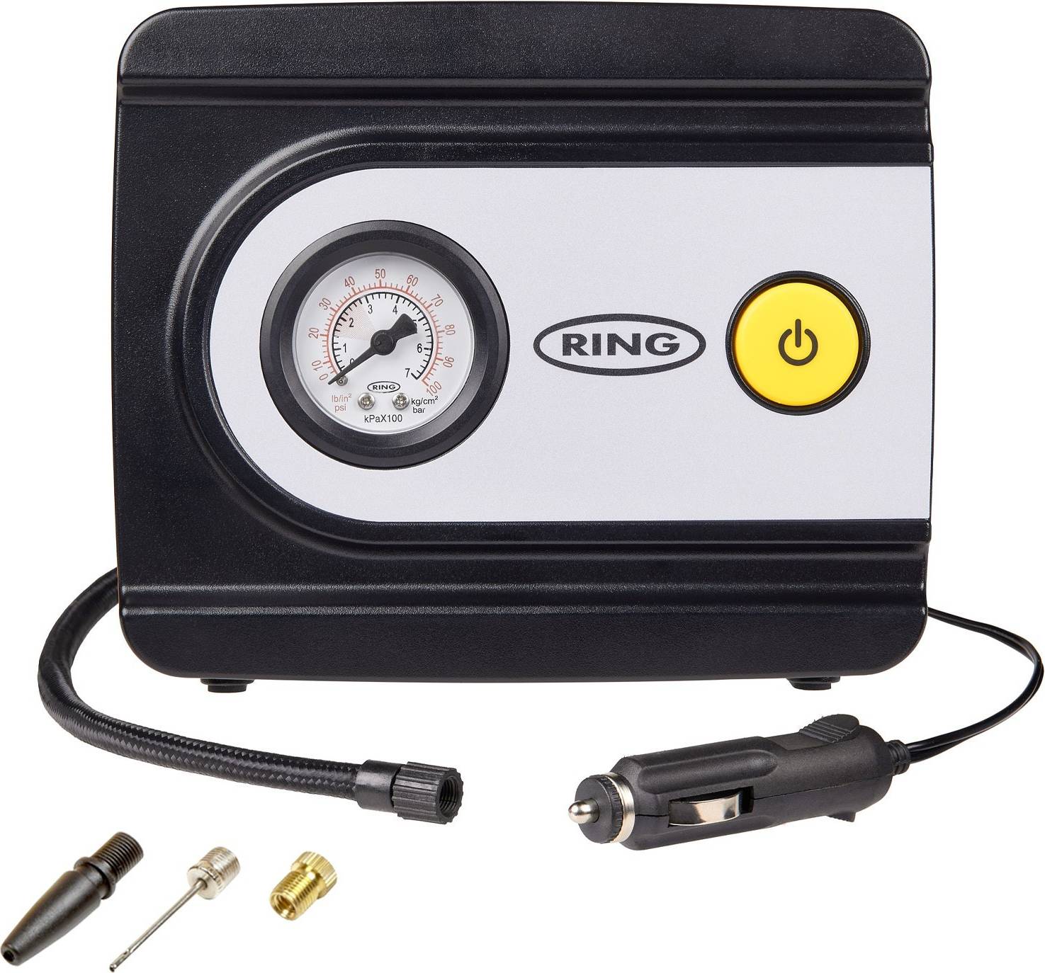 Luftkompressor Mit Manometer 12V RAC611