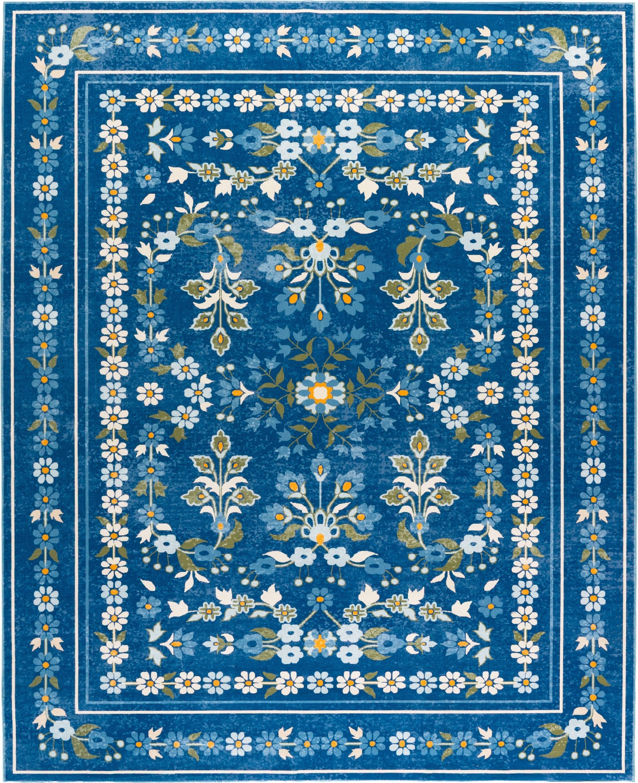 Martha Stewart Ineta Machine Washable Slip Resistant Rug