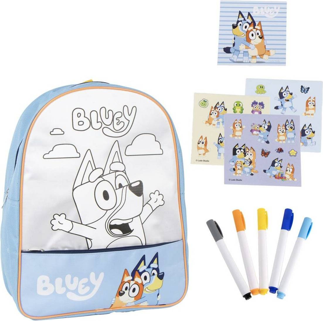 Bluey Diy Backpack Set