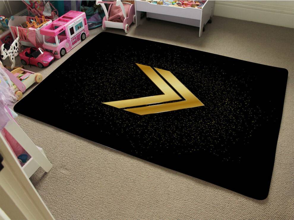 Benjamin Arrow Gold Rug