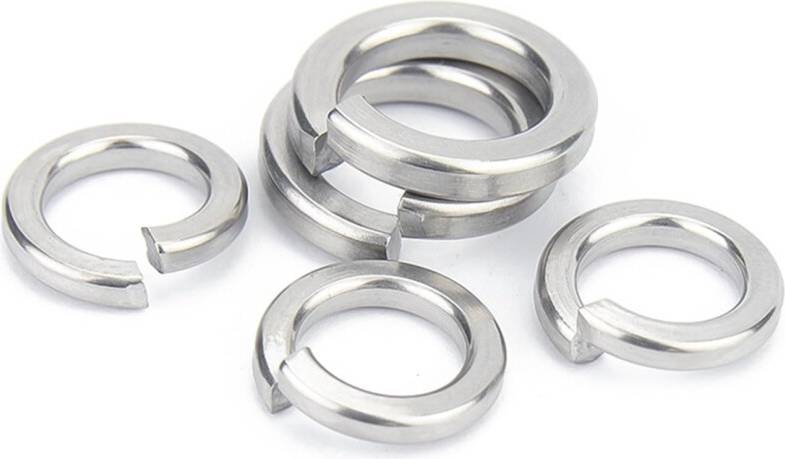 Stainless Steel Spring Split Lock Washer Set 5-100pcs