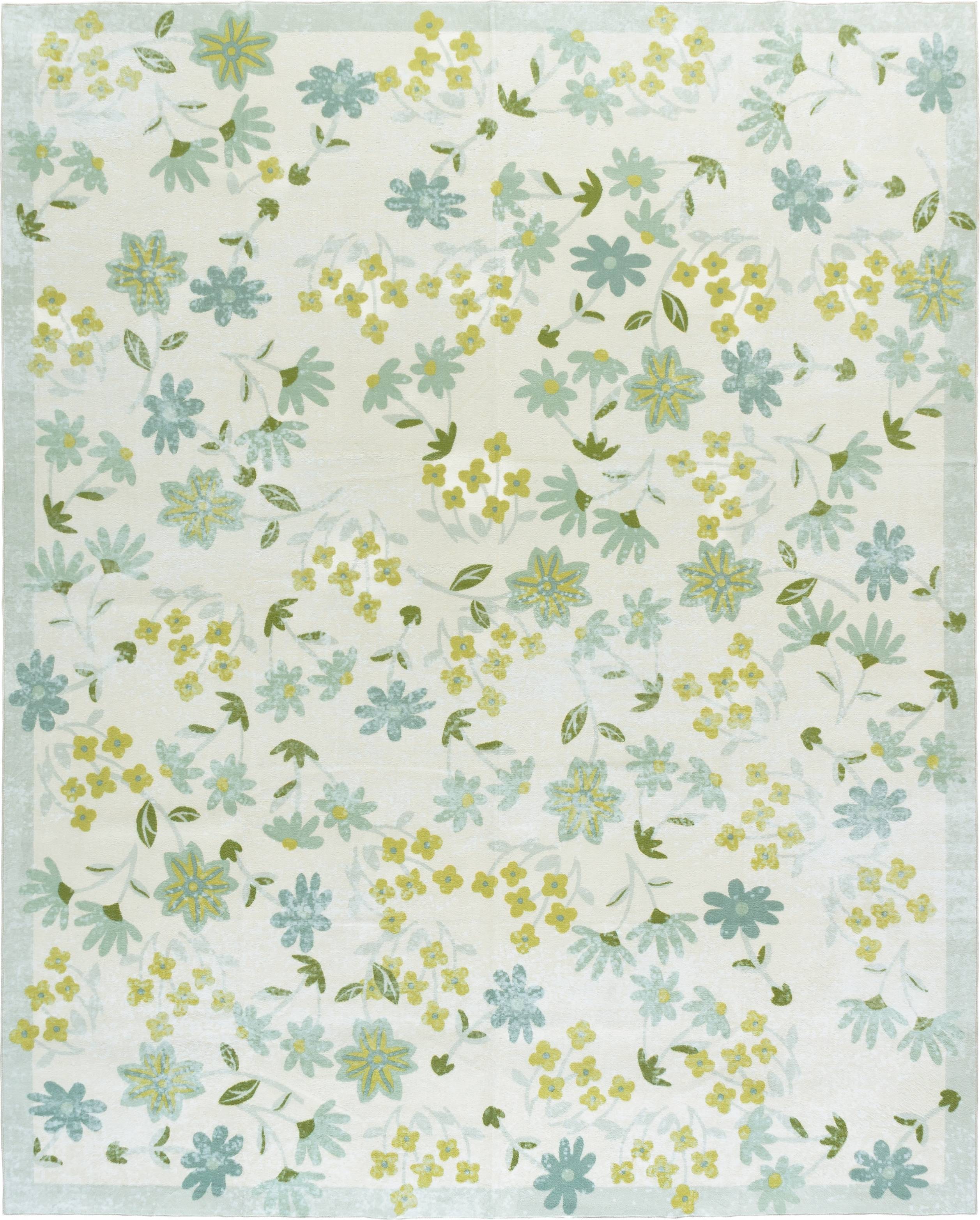 Martha Stewart Slavojka Machine Washable Slip Rug