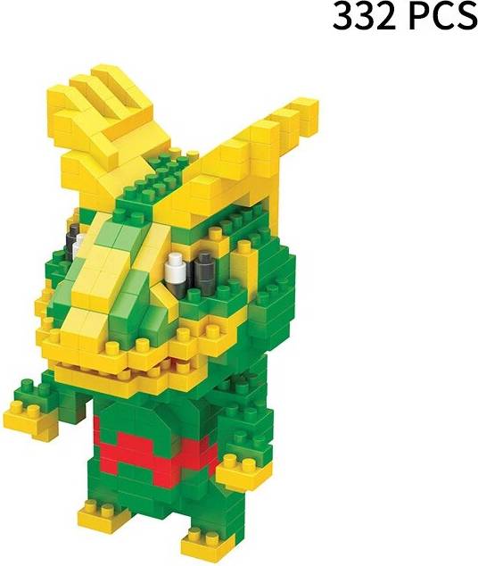 Building Blocks Assembly Picachu Charizard Doll