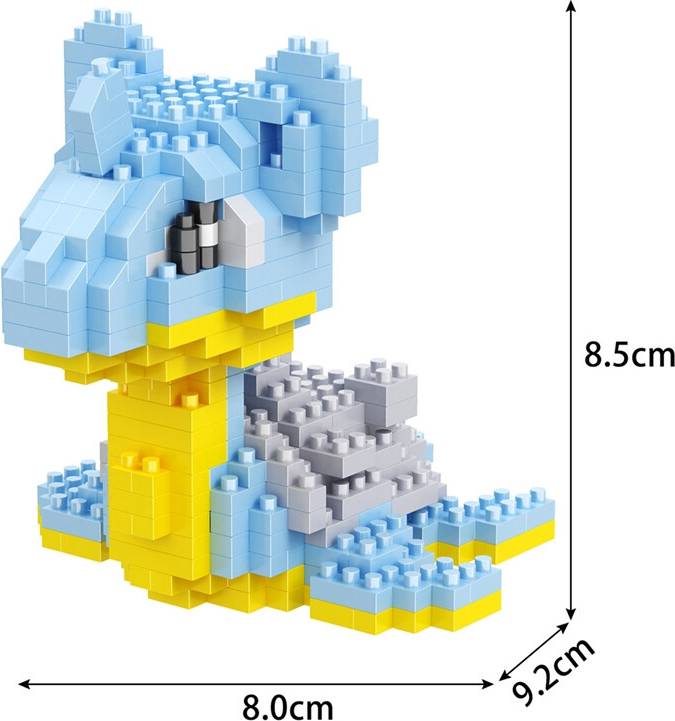 Building Blocks Assembly Picachu Charizard Doll
