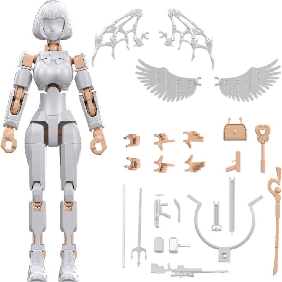 Movable Action Figure Model Set