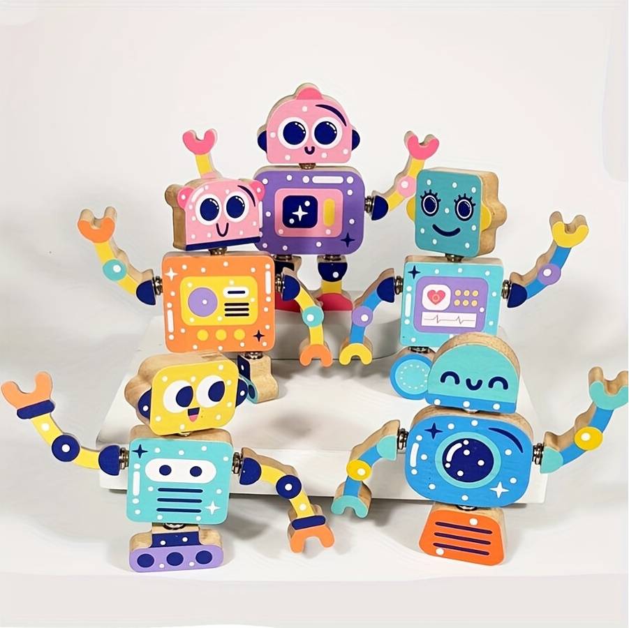 Flemye Robot Building Block Assembly Set