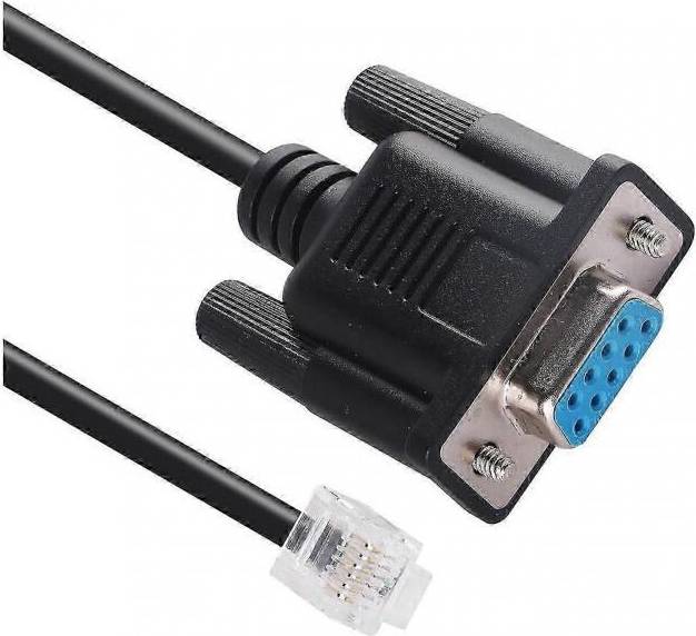 Db9 To Rj12 6p6c Plc Programming Rs232 Serial Cable