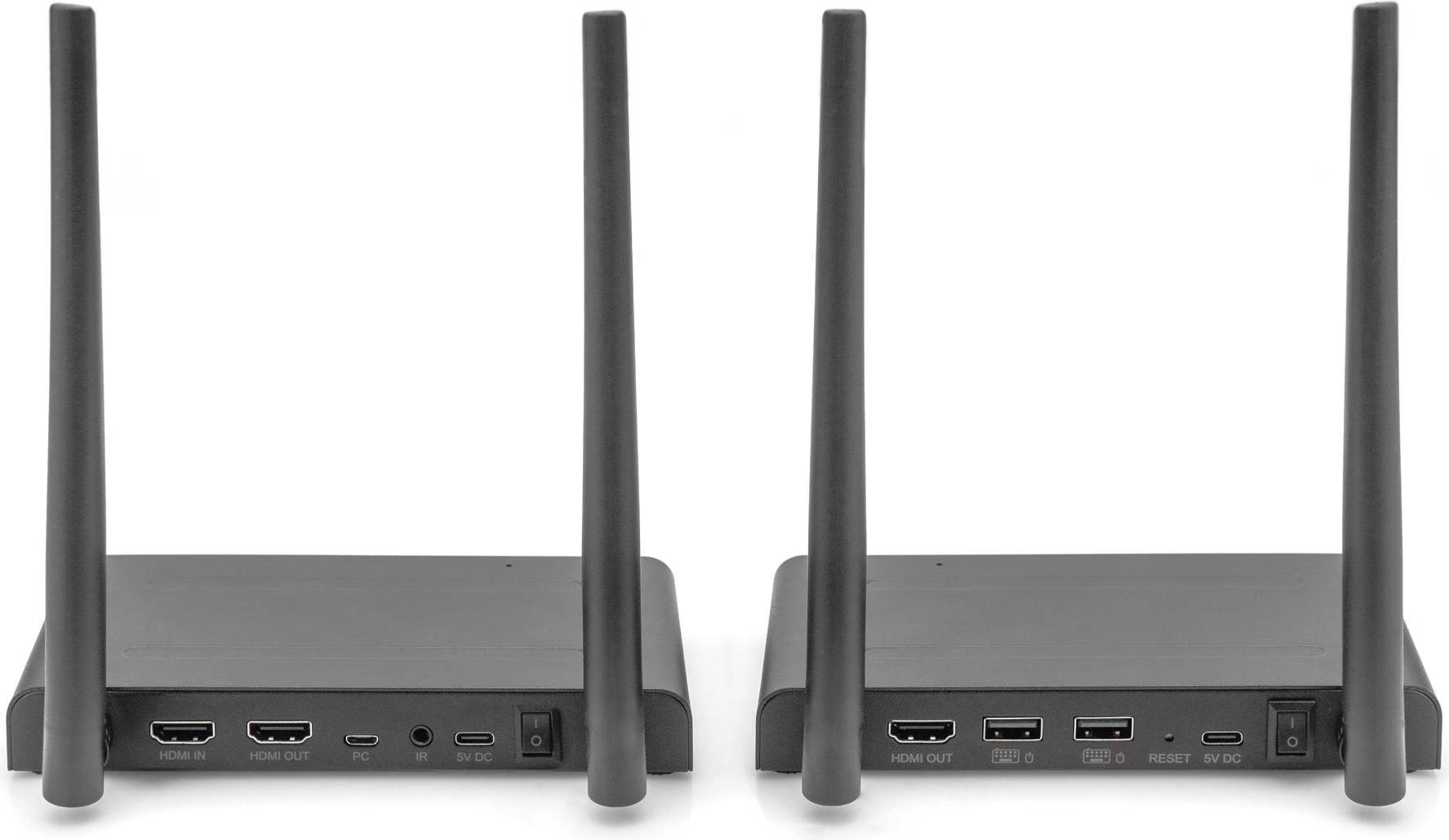 Digitus Set Extender Wireless HDMI KVM 4K