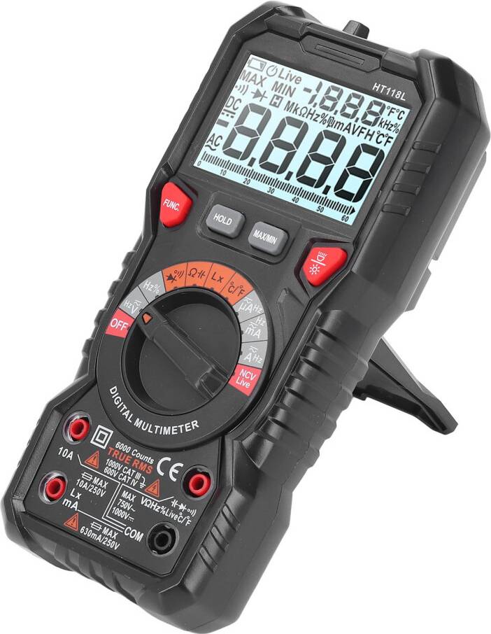 High Accuracy Digital Multimeter Compact Calculator