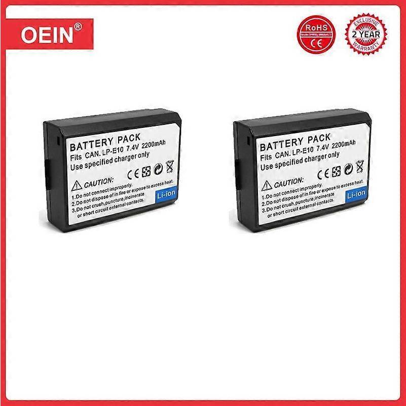 LP-E10 Digital Camera Battery 4pcs