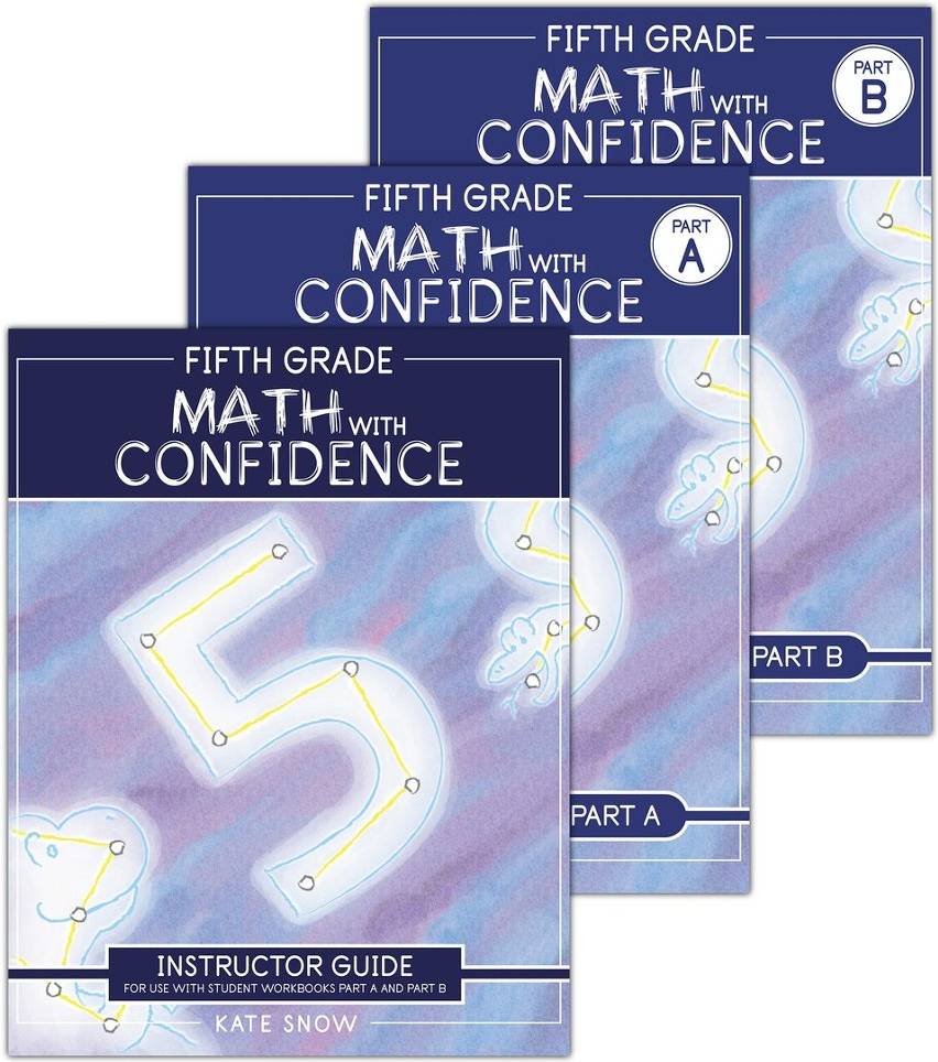 Fifth Grade Math with Confidence Instructor Guide Kate Snow (Häftad)
