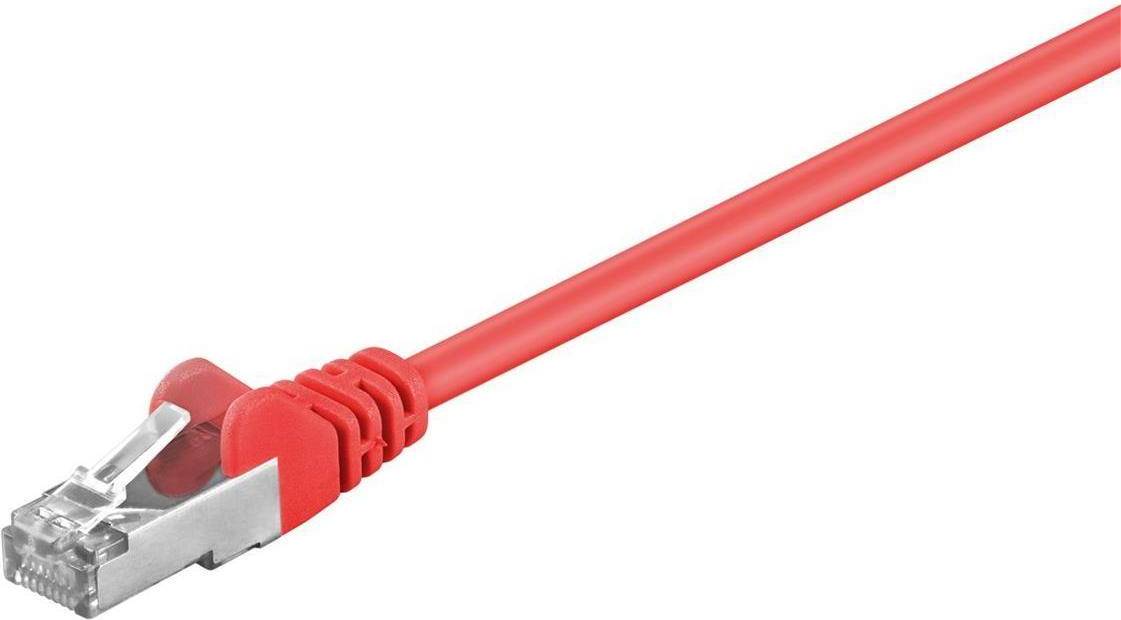 Goobay Cat5e SF/UTP RJ45 - RJ45 M-M Red 10m