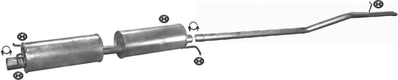 Ford transit Ford Transit 2.4 90 115hp Exhaust System