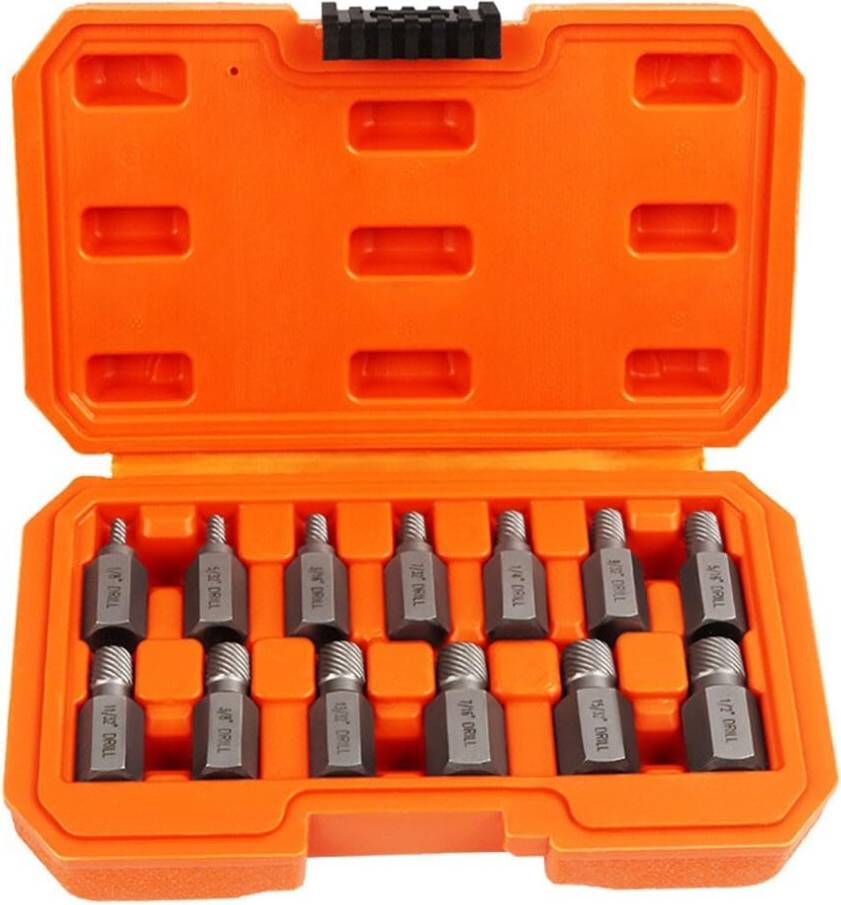 13-Piece Screw Extractor Set Tool Kit