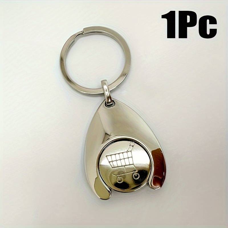 Temu Stainless Steel Keychain Keyring For Backpacks - For