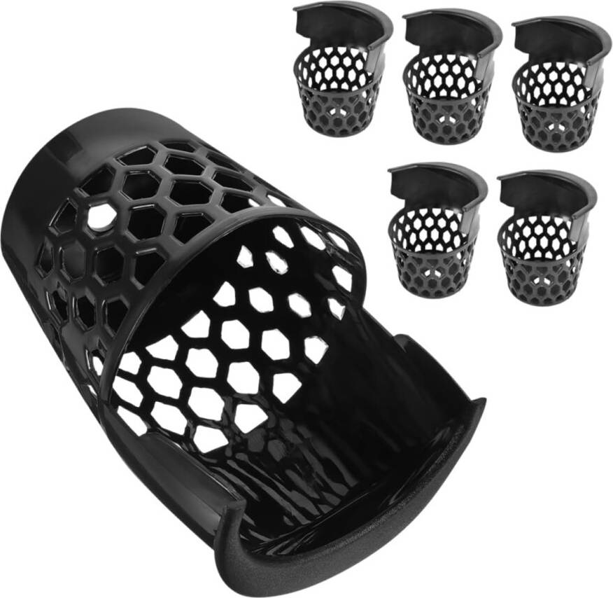 6pcs Plastic Pool Table Pocket Set