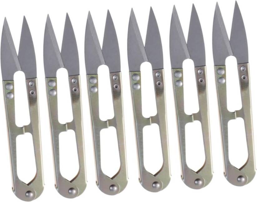 U-Shaped Thread Cutter 6-Pack Scissor