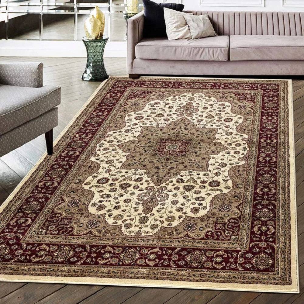 Langley Street Rome Cream Thick Rug 80 x 300 cm