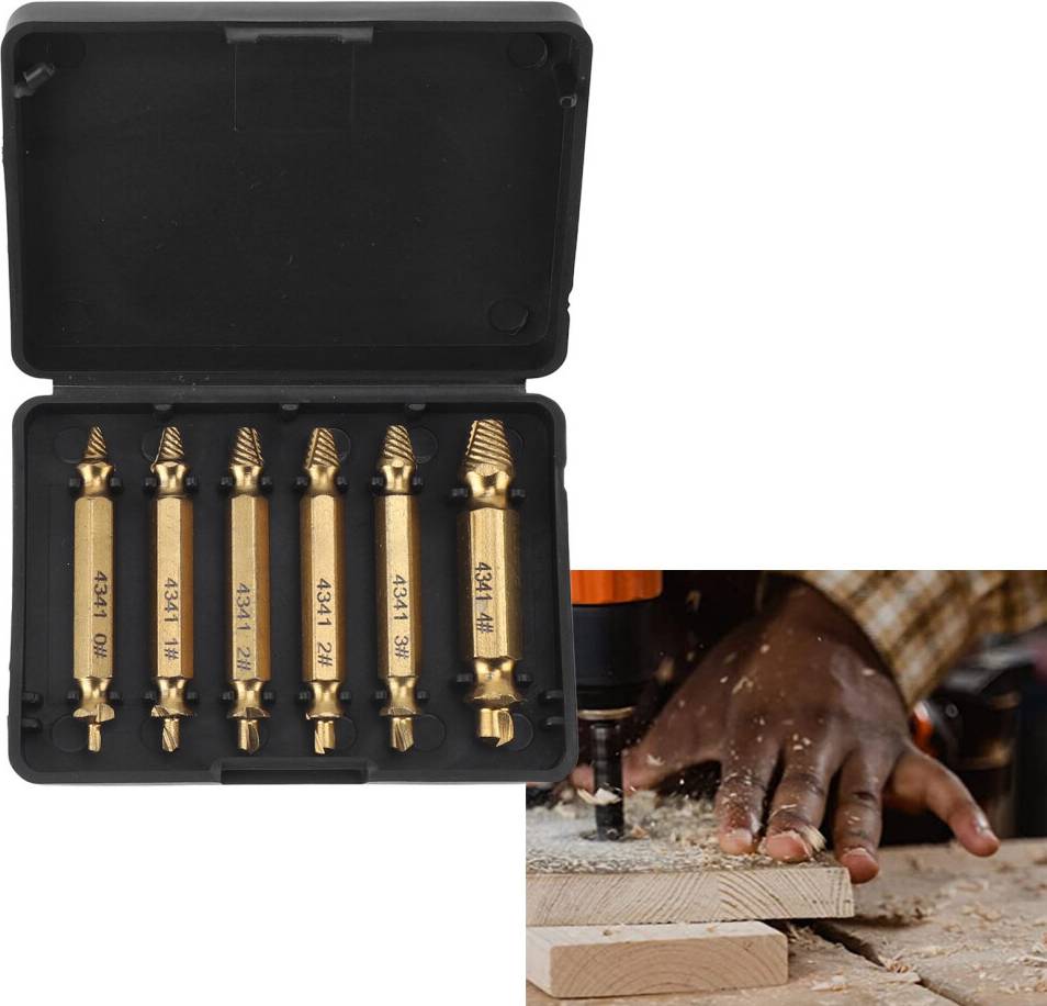 Quick Removal Set for Broken Screws Tool Kit