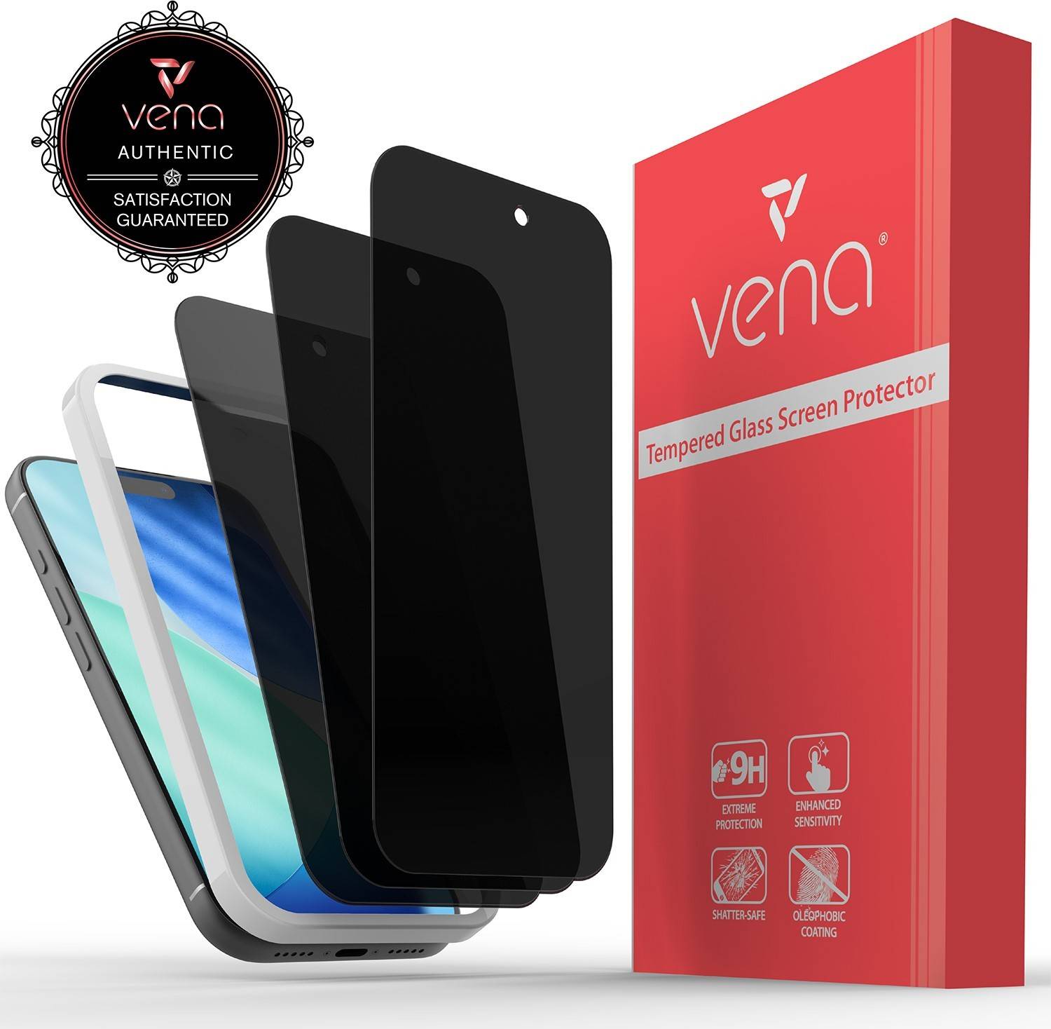 Privacy screen protector Vena 3x Privacy Privacy Screen Protector
