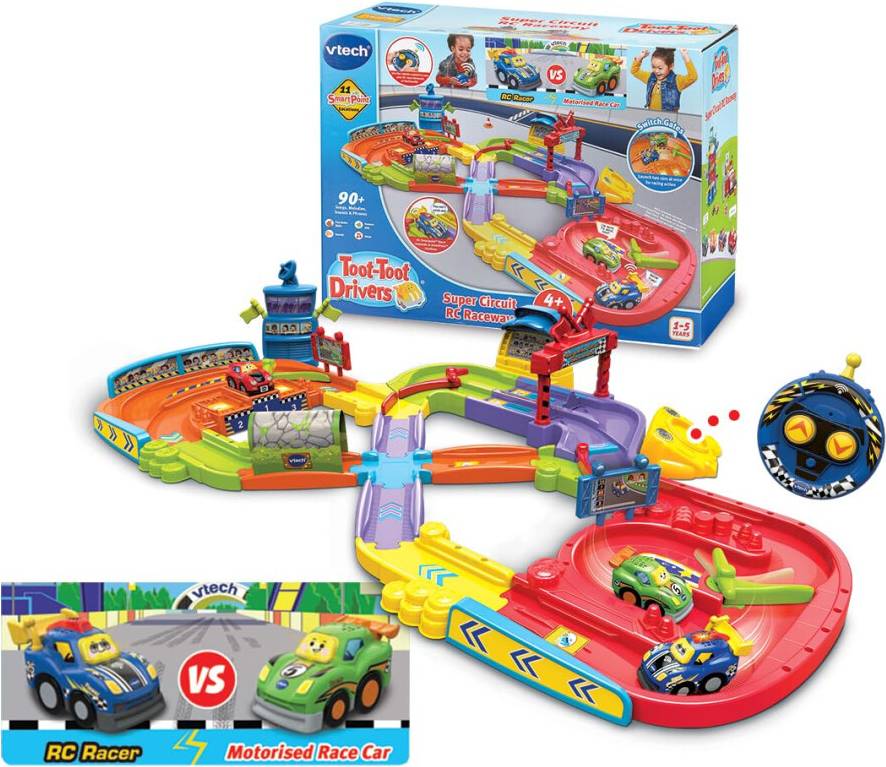Vtech Toot-Toot Drivers Super Circuit RC Raceway