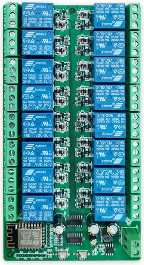Tlily ESP-12F 16 Channel Relay Module