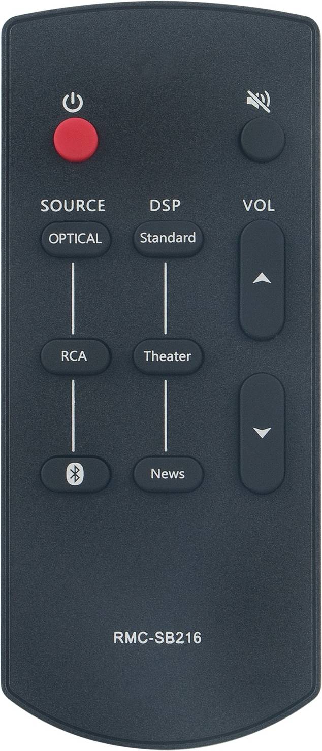 ZdalaMit Replacement Remote RMC-SB216 for Soundbar