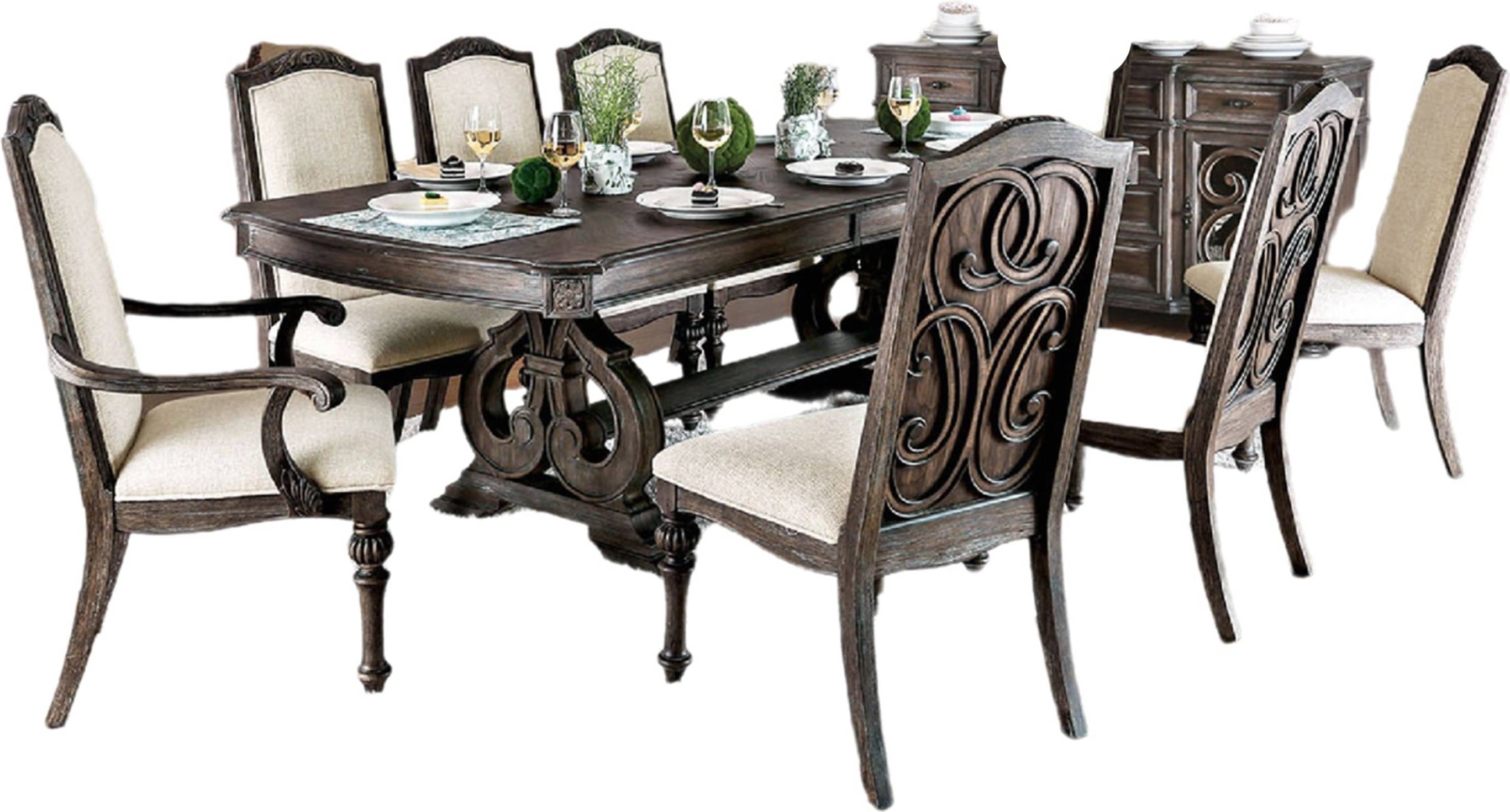 Arca 9pc Table