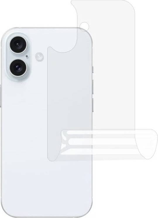 FoneFunShop Clear Back Protector Compatible iPhone 17