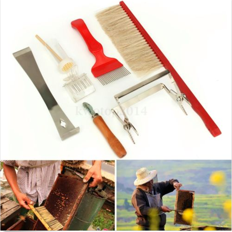 7pcs Beekeeping Tools Set Tool Kit