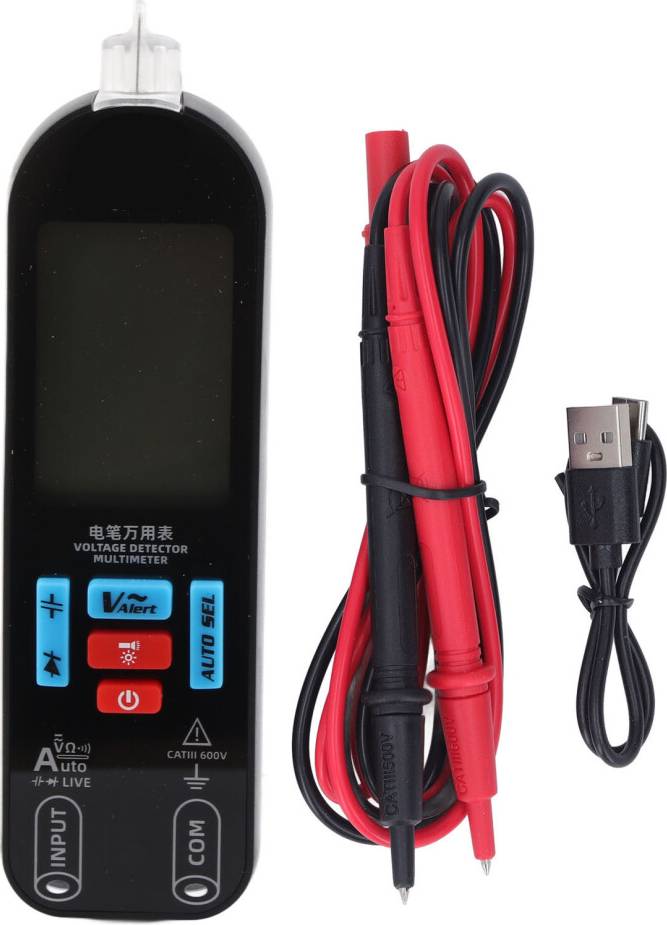 Digital Multimeter Auto Ranging LCD Display