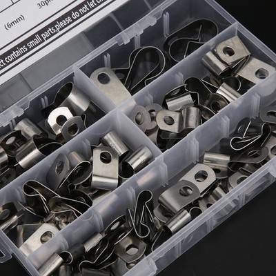 80x R Type Clip Cable Clamp Kit