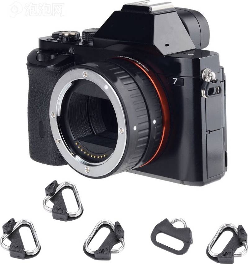 5pcs Triangle Ring Hook Camera Strap