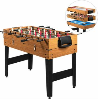 Multi game table Gymax 48 Inch 3-In-1 Multi Combo Game Table