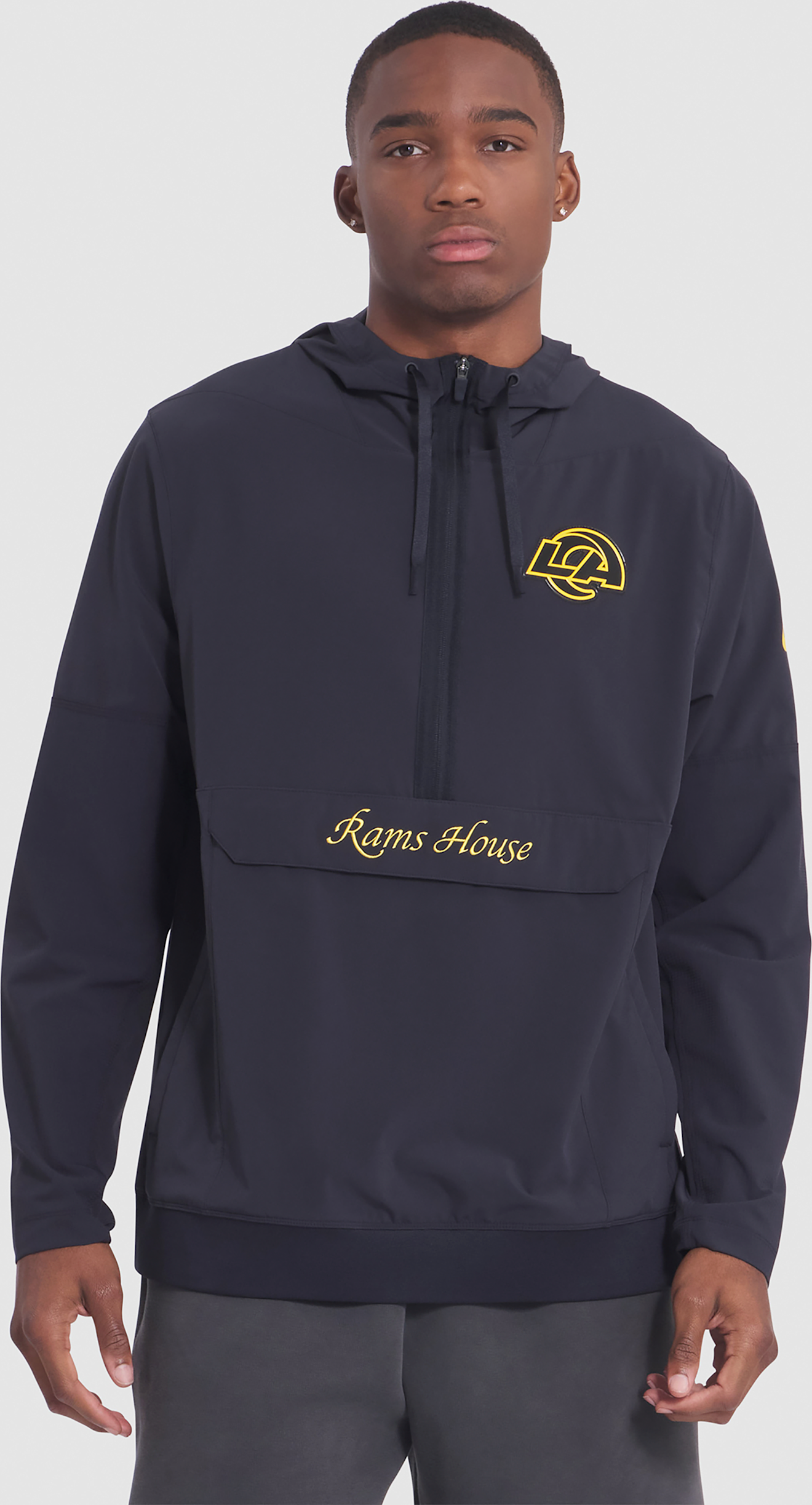 Nike Rivalry Anorak Jacket Los Angeles Rams - Mens