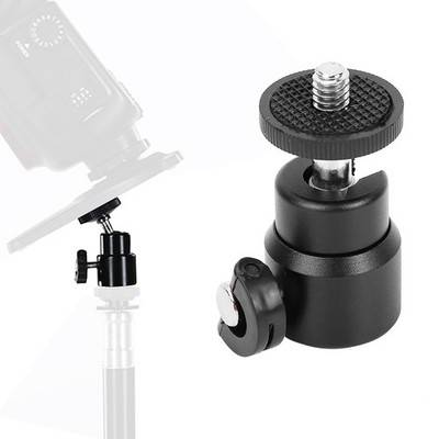 360° Rotation Mini Ball Head Screw Mount