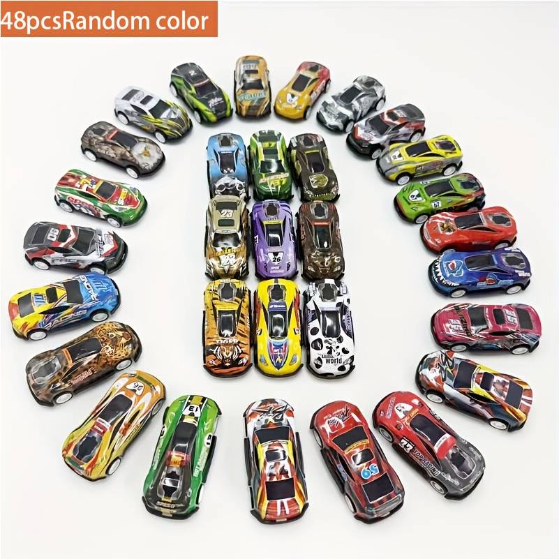 48pcs Mini Racing Car Set
