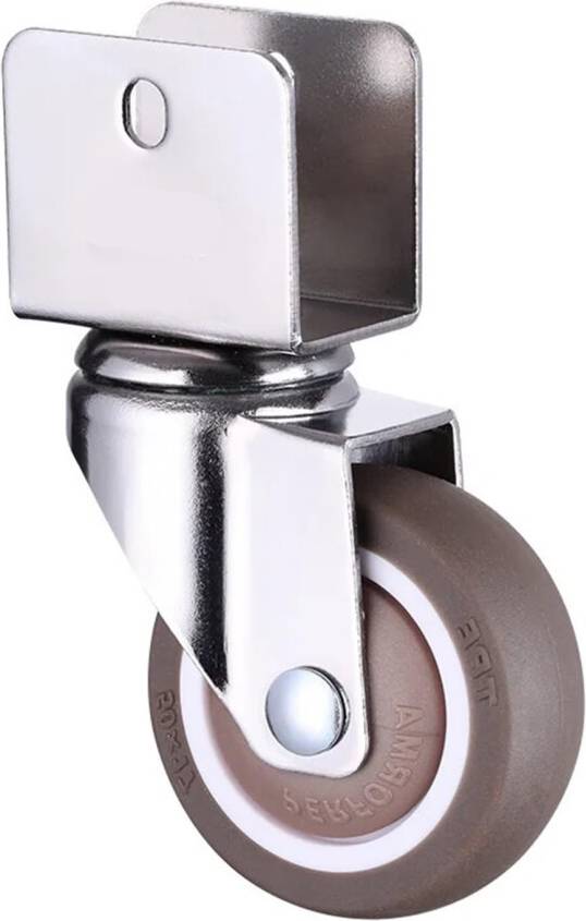 1 Inch Ball Bearing TPE Casters 4 PCS
