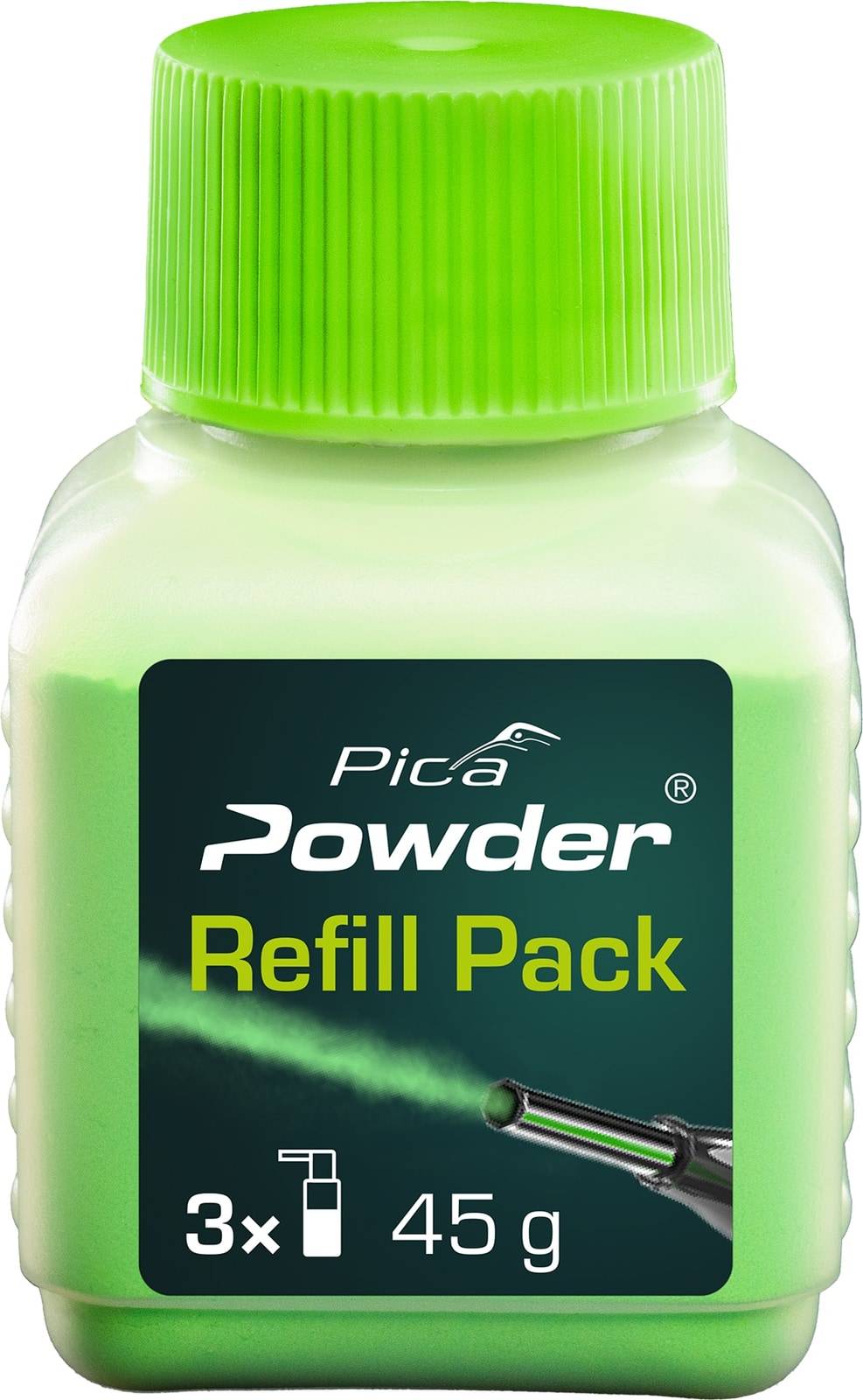 Pica Powder Refill Grøn