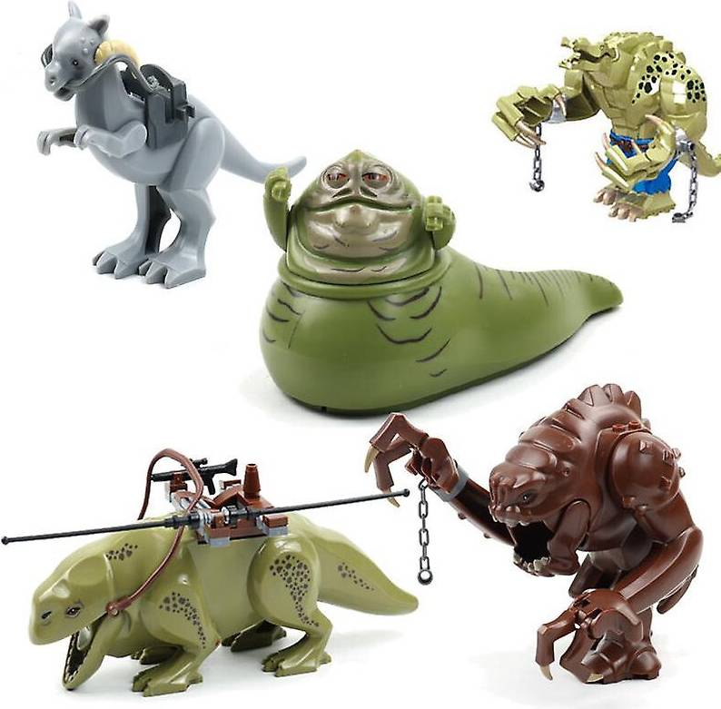 Tauntaun Dewback Rancor Jabba Building Blocks