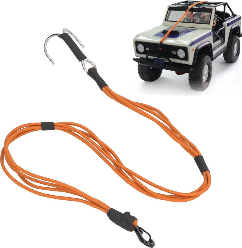 Rc crawler Orange RC Crawler Rope with Hooks