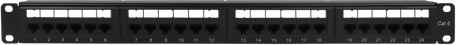 TELEVES Patch Panel Copper 24x RJ45