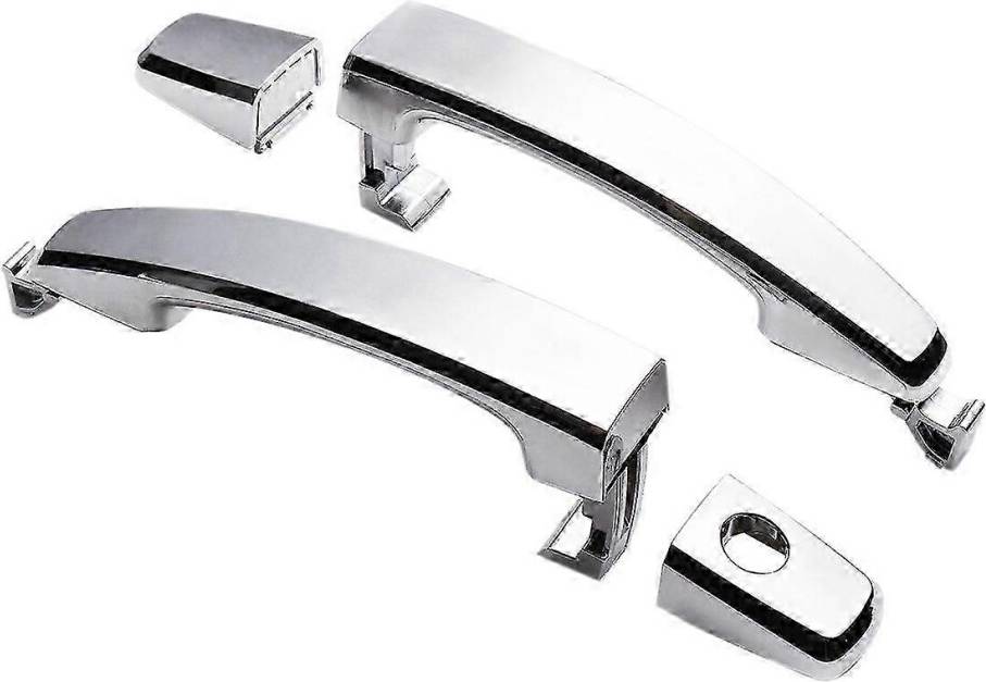 Front Left Keyhole Right Rear Chrome ABS Door Outer