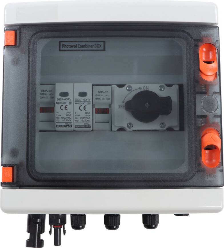 Solar PV Combiner Box IP65 Waterproof