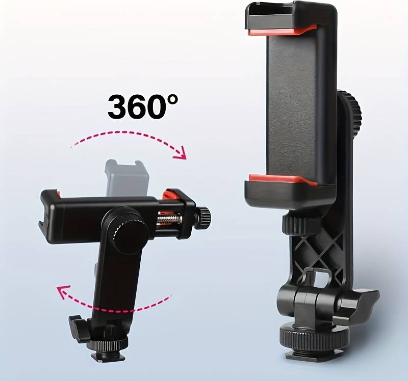 Temu Universal Phone Tripod Adapter 360° Rotation