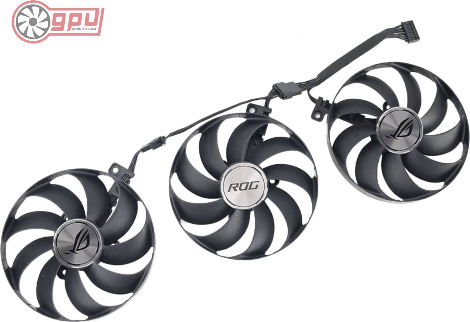 Everflow ASUS ROG Strix RTX 3060/3050 GPU Replacement Fan Set 88 mm