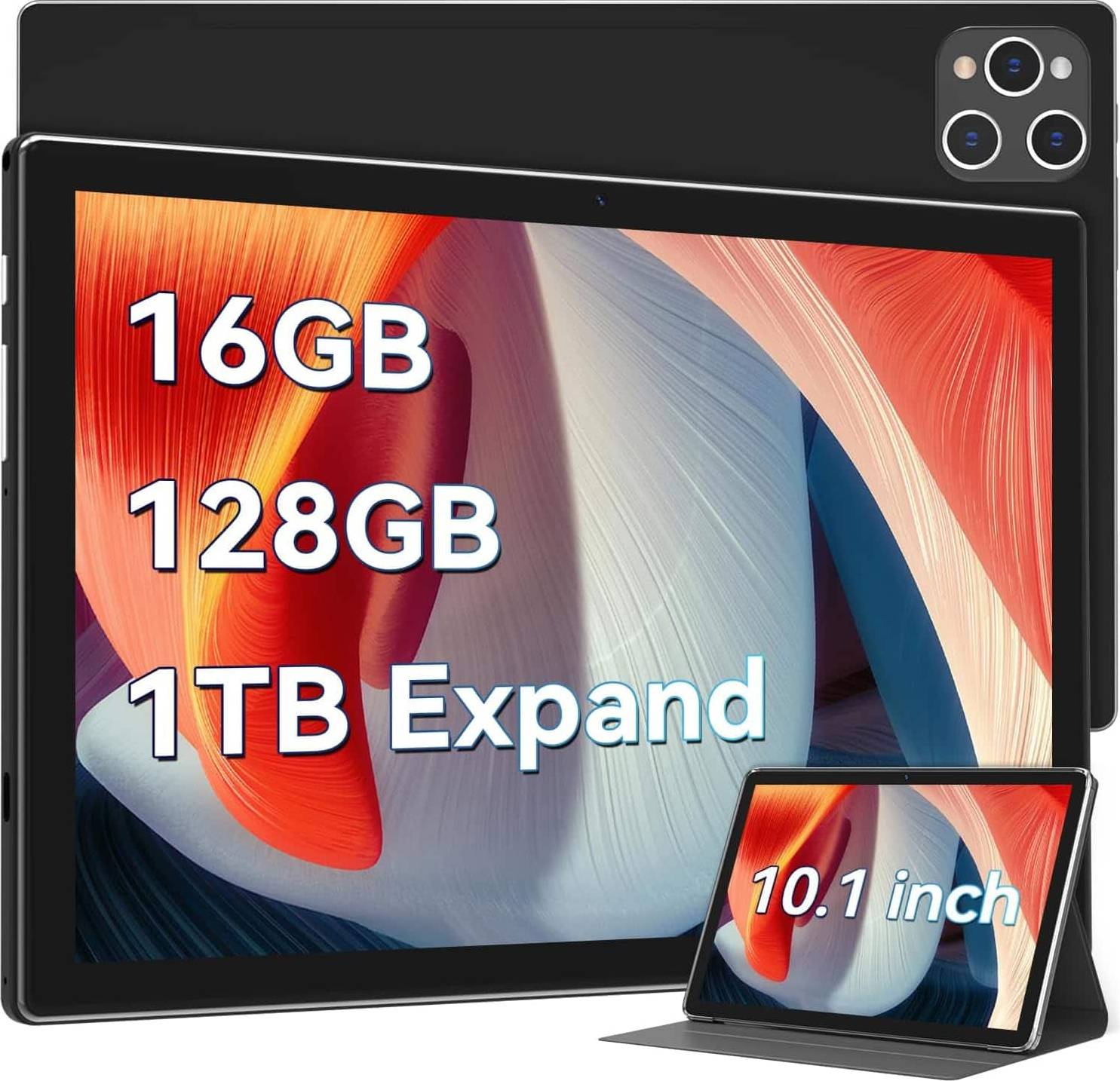 10 Inch Android Tablet 128GB ROM 16GB RAM