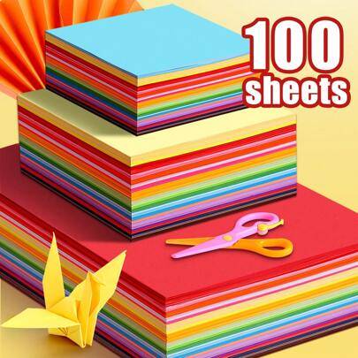Shein 100pcs Mixed Color Origami Set