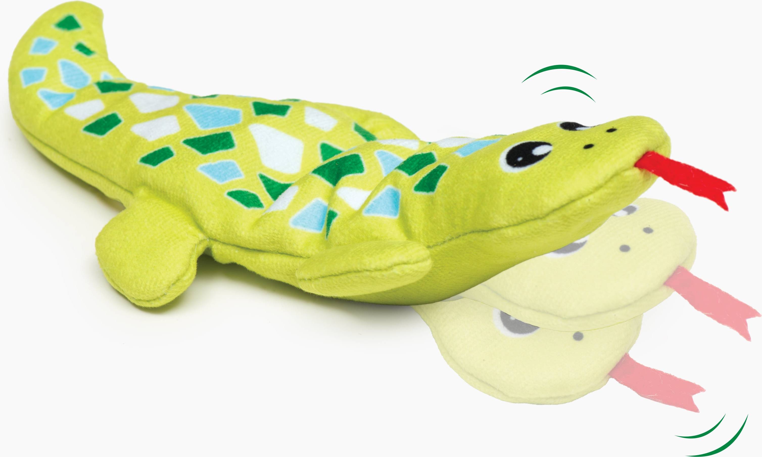 Groovy Gecko Interactive Cat Toy